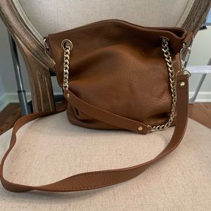 Cognac Cross-Body Michael Kors